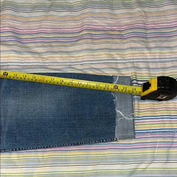 Kut Catherine Fab Ab Boyfriend Blue Denim Jeans 12 - Picture 8 of 8